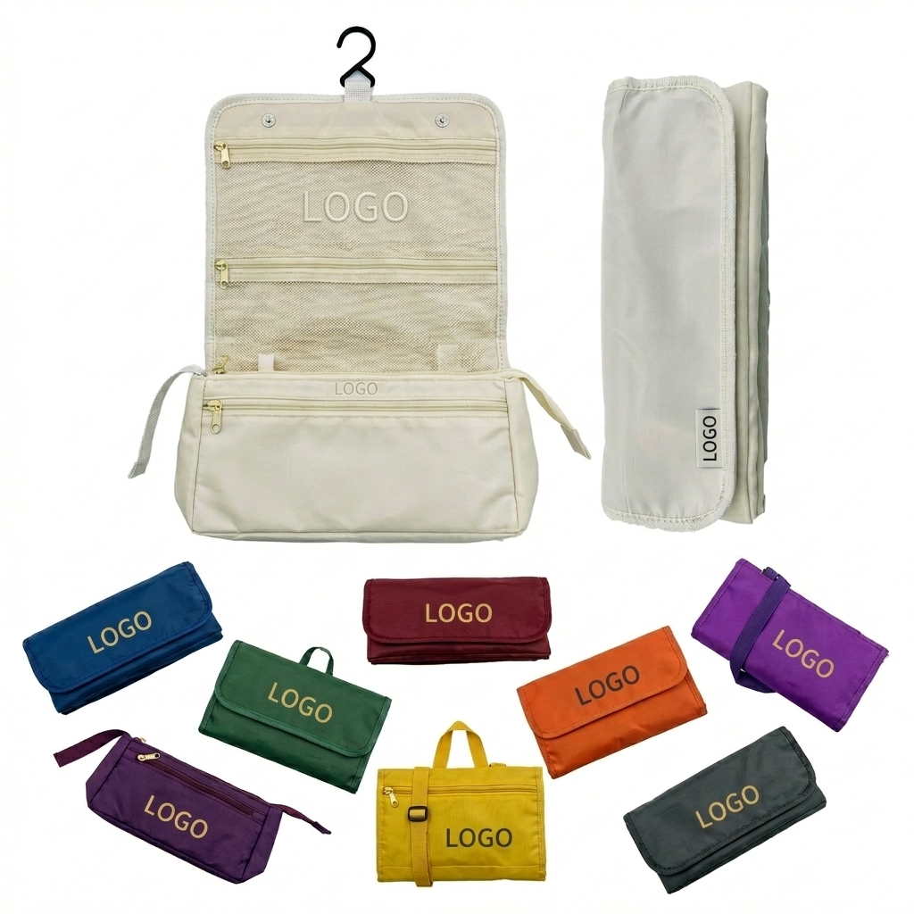 Versatile Hanging Travel Toiletry & Cosmetic Organizer