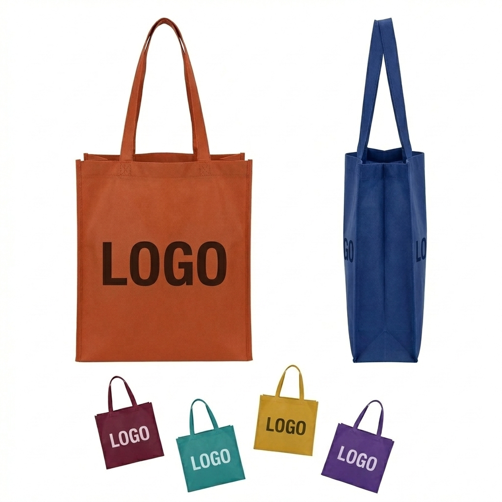Eco-Friendly Heavy-Duty Non-Woven Tote Bag with Reinforced Handles