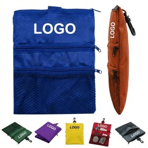 Clip-On Golf Ball & Gear Organizer with Customizable Options