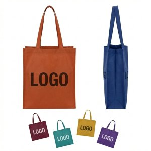 Eco-Friendly Heavy-Duty Non-Woven Tote Bag with Reinforced Handles