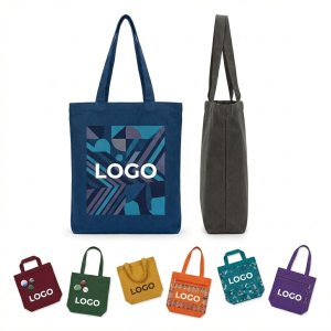 Custom 10oz Cotton Canvas Tote Bag for Everyday Use & Branding